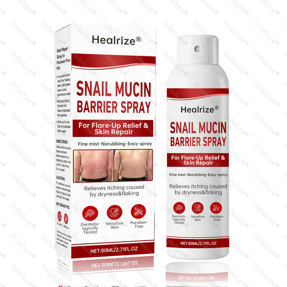 🔥 Healrize®🐌 Snail Mucin Barrier Spray for Flare-Up Relief & Skin Repair