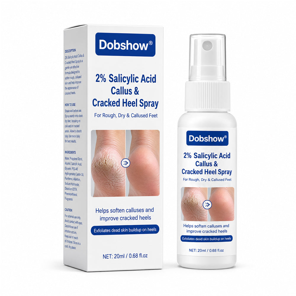 Dobshow® 2% Salicylic Acid Callus & Cracked Heel Spray