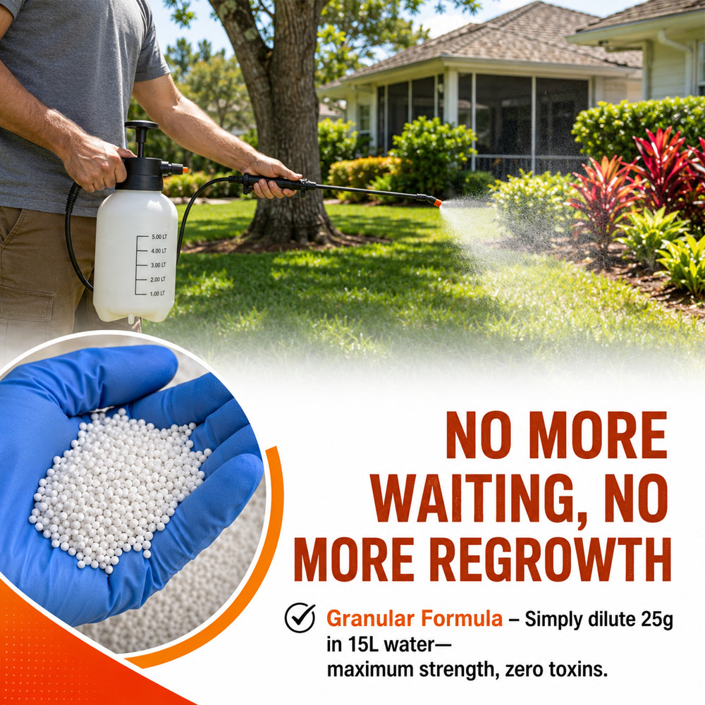 🌿Healrize® 2-in-1 Max Strength Herbicide: Fast Acting Results on Glyphosate-Resistant Weeds