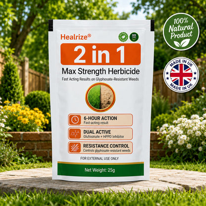 🏆𝙊𝙛𝙛𝙞𝙘𝙞𝙖𝙡 𝙎𝙩𝙤𝙧𝙚 |🍂 Healrize® 𝟐-𝐢𝐧-𝟏 𝐌𝐚𝐱 𝐒𝐭𝐫𝐞𝐧𝐠𝐭𝐡 𝐇𝐞𝐫𝐛𝐢𝐜𝐢𝐝𝐞: Fast Acting Results on Glyphosate-Resistant Weeds⚡