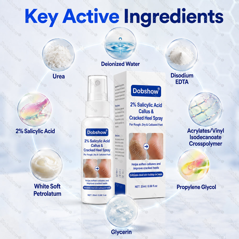 Dobshow® 2% Salicylic Acid Callus & Cracked Heel Spray