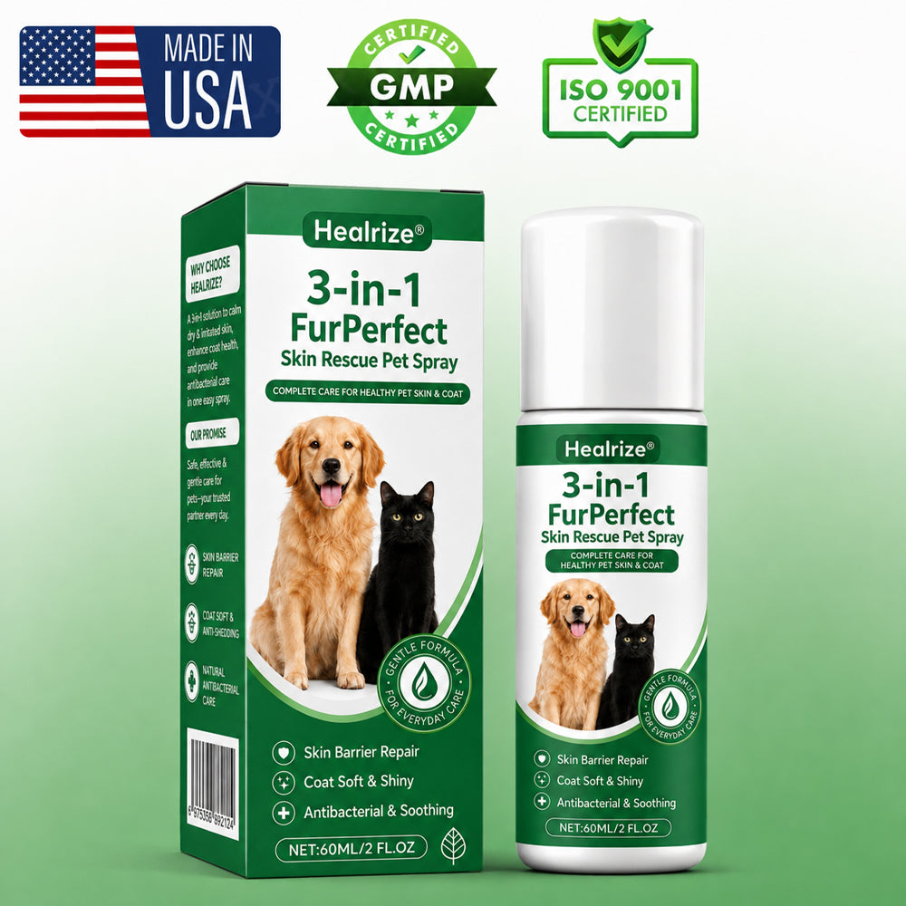 Healrize® 3 in 1 FurPerfect Skin Rescue Pet Spray