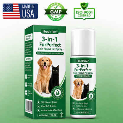 Healrize® 3 in 1 FurPerfect Skin Rescue Pet Spray