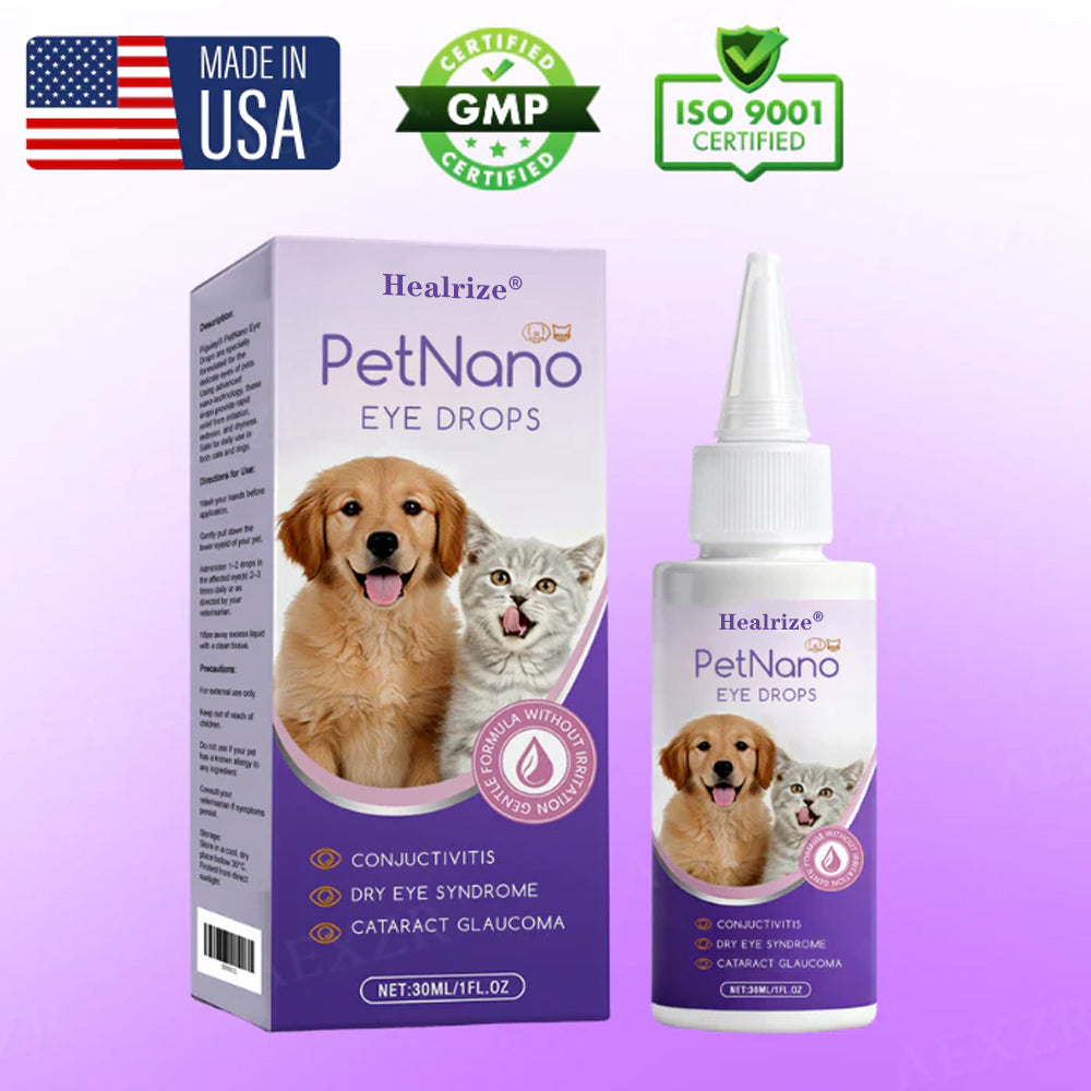 🌟  𝙁𝙇𝘼𝙎𝙃 𝙎𝘼𝙇𝙀 𝙀𝙉𝘿𝙄𝙉𝙂 𝙎𝙊𝙊𝙉| Healrize®  PetNano Eye Drops -🔥𝗕𝗲𝗰𝗮𝘂𝘀𝗲 𝗧𝗵𝗲𝗶𝗿 𝗘𝘆𝗲𝘀 𝗠𝗮𝘁𝘁𝗲𝗿