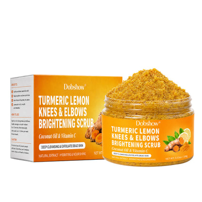 Dobshow®Turmeric Lemon Knees & Elbows Brightening Scrub