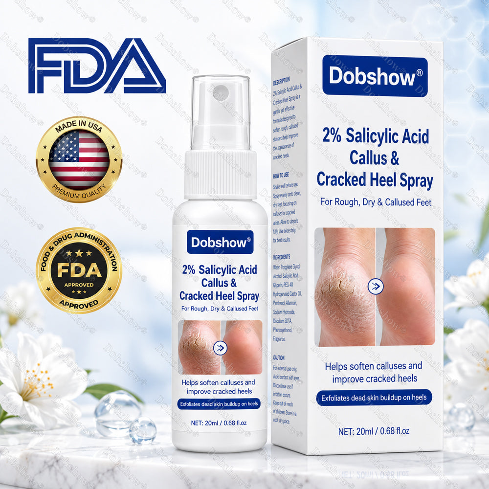Dobshow® 2% Salicylic Acid Callus & Cracked Heel Spray