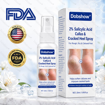 Dobshow® 2% Salicylic Acid Callus & Cracked Heel Spray