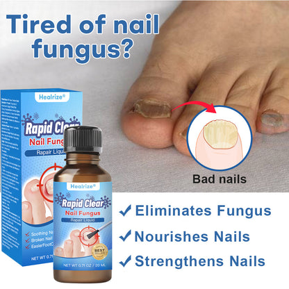 Healrize®Nano Rapid Clear Nail Fungus Rapair Liquid🔥 – Effective in Seven Days, Permanently Eliminates the Root