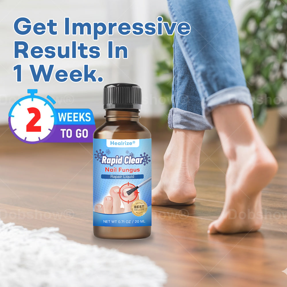 Healrize®Nano Rapid Clear Nail Fungus Rapair Liquid🔥 – Effective in Seven Days, Permanently Eliminates the Root