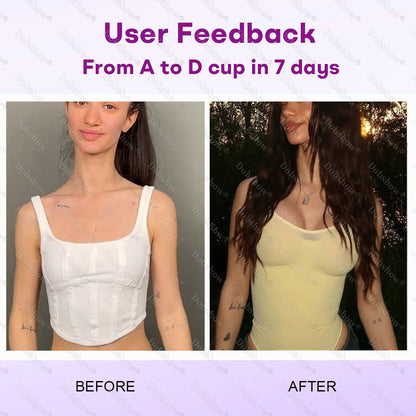 Dobshow® 🌿Natural Breast Enhancement Oil for Lift & Firming– Improve Elasticity & Shape
