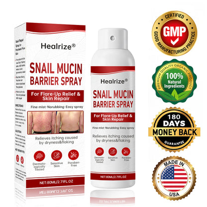 🎉Healrize® 🐌Snail Mucin Barrier Spray for Flare-Up Relief & Skin Repair