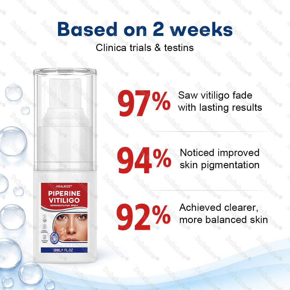 🔥Healrize® Piperine Vitiligo Repigmentation Spray - 👨‍⚕️🌿Steroid-Free Botanical Formula | Gentle & Effective for All Skin Types