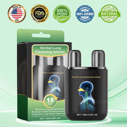 ✅Official Store| Healrize® 𝐇𝐞𝐫𝐛𝐚𝐥 𝐋𝐮𝐧𝐠 𝐂𝐥𝐞𝐚𝐧𝐬𝐢𝐧𝐠 𝐈𝐧𝐡𝐚𝐢𝐞𝐫(🫁Cough, wheezing, shortness of breath, sputum, stuffy nose, bronchitis, bronchitis, allergy symptoms, lung discomfort💝)