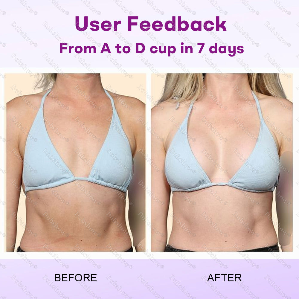 Dobshow® 🌿Natural Breast Enhancement Oil for Lift & Firming– Improve Elasticity & Shape