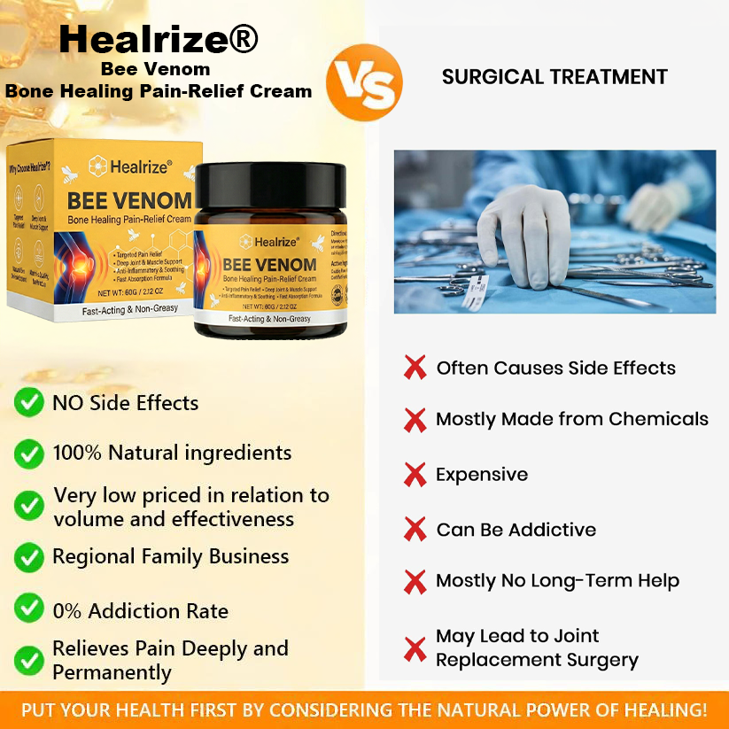 Healrize®🐝Bee Venom Bone Healing Pain-Relief Cream
