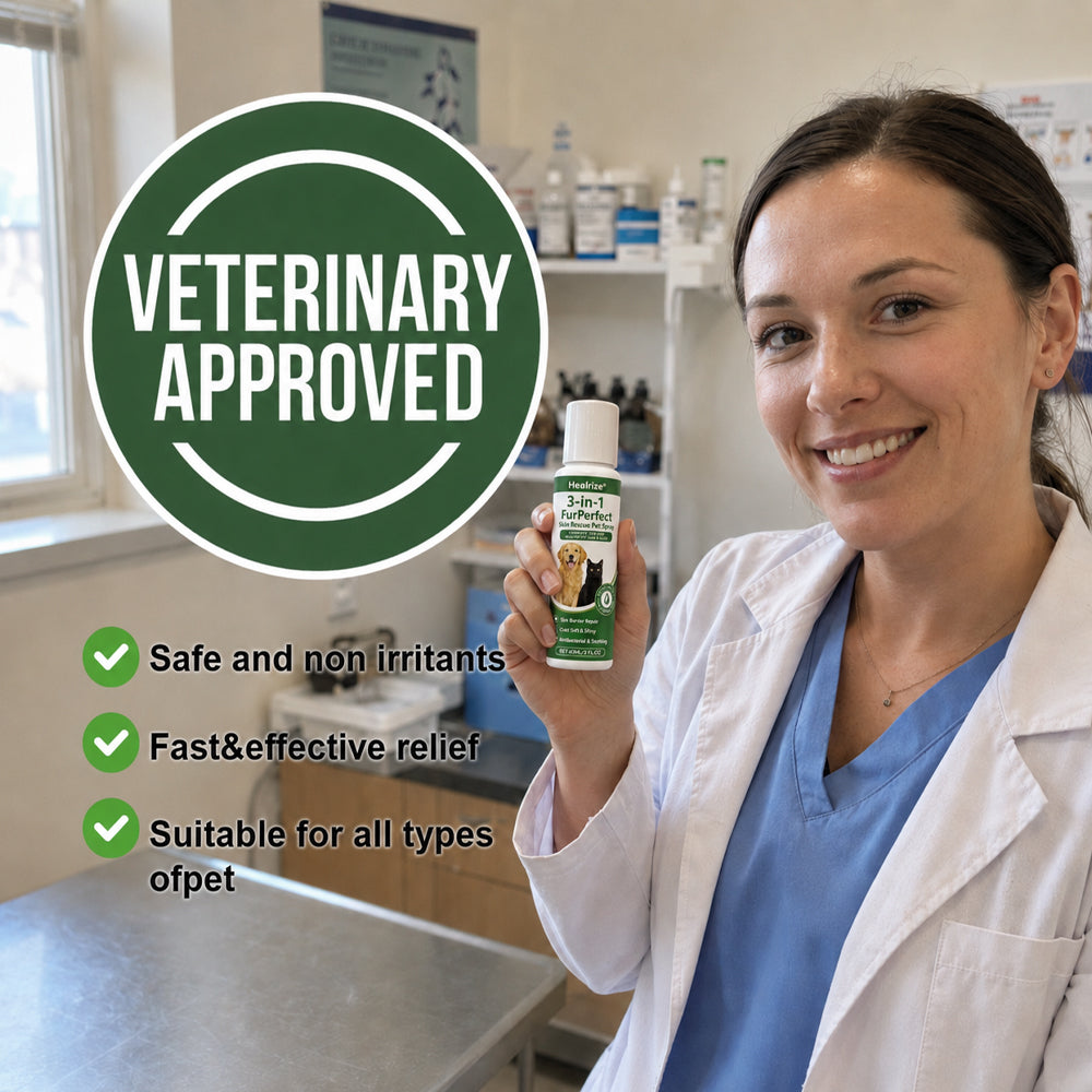 Healrize® 3 in 1 FurPerfect Skin Rescue Pet Spray
