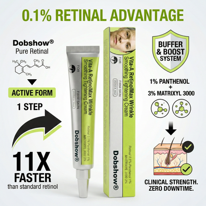 🌿Dobshow®Vita-A RetinolMax Wrinkle-Smoothing Tightening Cream