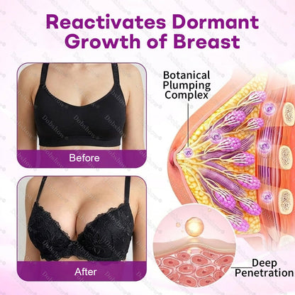 Dobshow® 🌿Natural Breast Enhancement Oil for Lift & Firming– Improve Elasticity & Shape