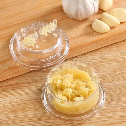 MCOIKY® Manual Garlic Twister Masher, Multi-Purpose Kitchen Mincer Grinder