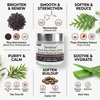 🌿Healrize®Black Rice Dual-Action Blemish Removal Cream