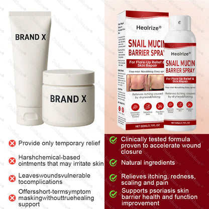 🎉Healrize® 🐌Snail Mucin Barrier Spray for Flare-Up Relief & Skin Repair