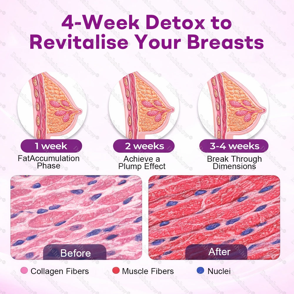 Dobshow® 🌿Natural Breast Enhancement Oil for Lift & Firming– Improve Elasticity & Shape