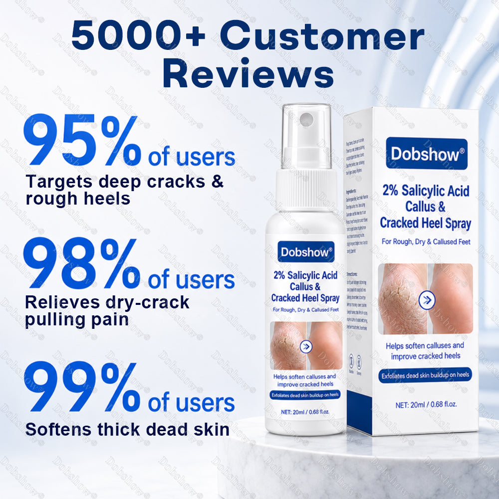 Dobshow® 2% Salicylic Acid Callus & Cracked Heel Spray