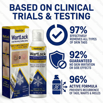 ❄️Healrize®❄️WartLock Cryo-Recovery Cooling Spray---Stubborn Skin Bumps & Rough Spots