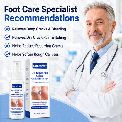 Dobshow® 2% Salicylic Acid Callus & Cracked Heel Spray