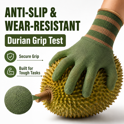 🍂Sfrcord® Heavy-Duty Waterproof Gardening & Work Gloves with Anti-Slip Rubber Grip