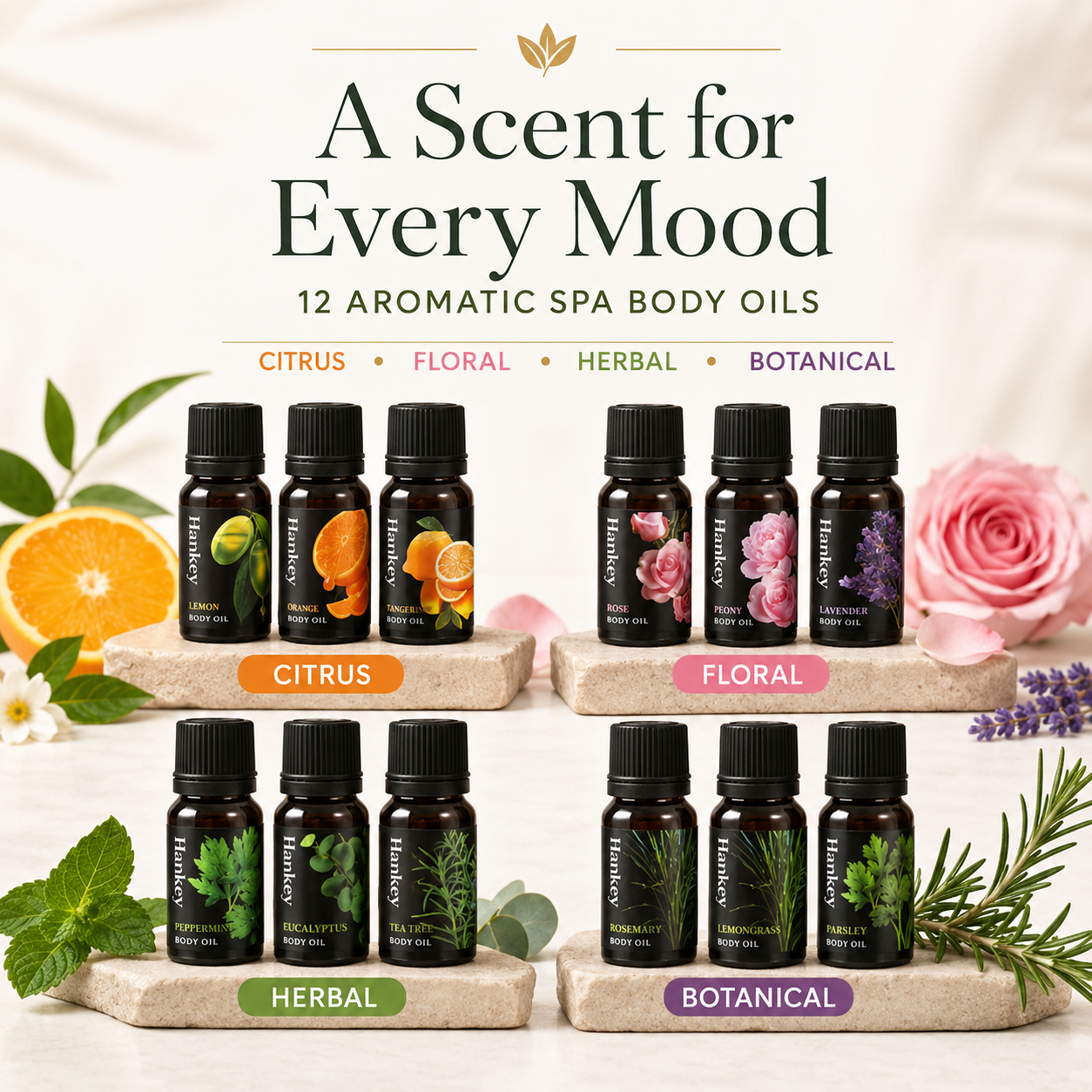 Dobshow® Aromatic SPA Body Oil Set