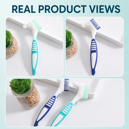 MCOIKY® Precision Dual-Head Denture & Retainer Cleaning Brush